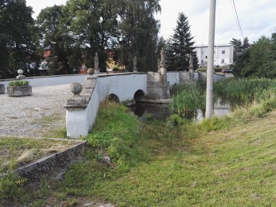 Barokní most v Bělé nad Radbuzou, 2019, foto Jan Juřena.