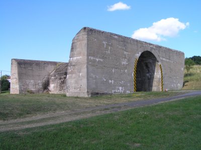 Ludkovice - most nedokončené silnice Zlín - Luhačovice